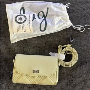 Lug Women's Elegant Cream Crossbody Bag